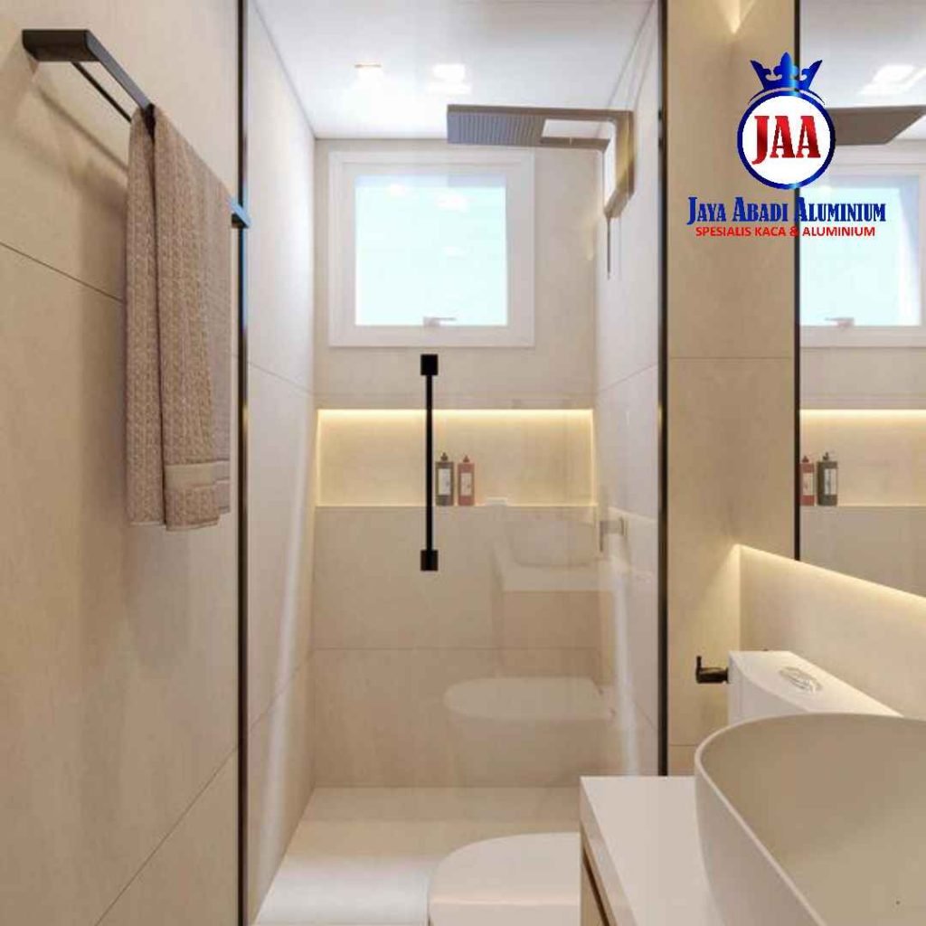 Tukang Pintu Kamar Mandi Kaca Tempered Murah di Bekasi