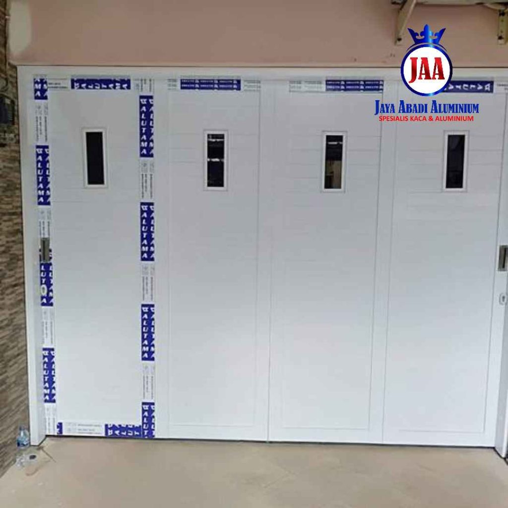 Model Pintu Garasi Aluminium Minimalis Anti Karat