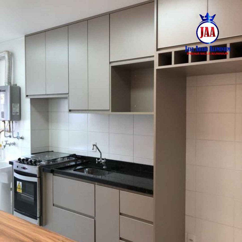 Kitchenset Aluminium di Harapan Indah Bekasi