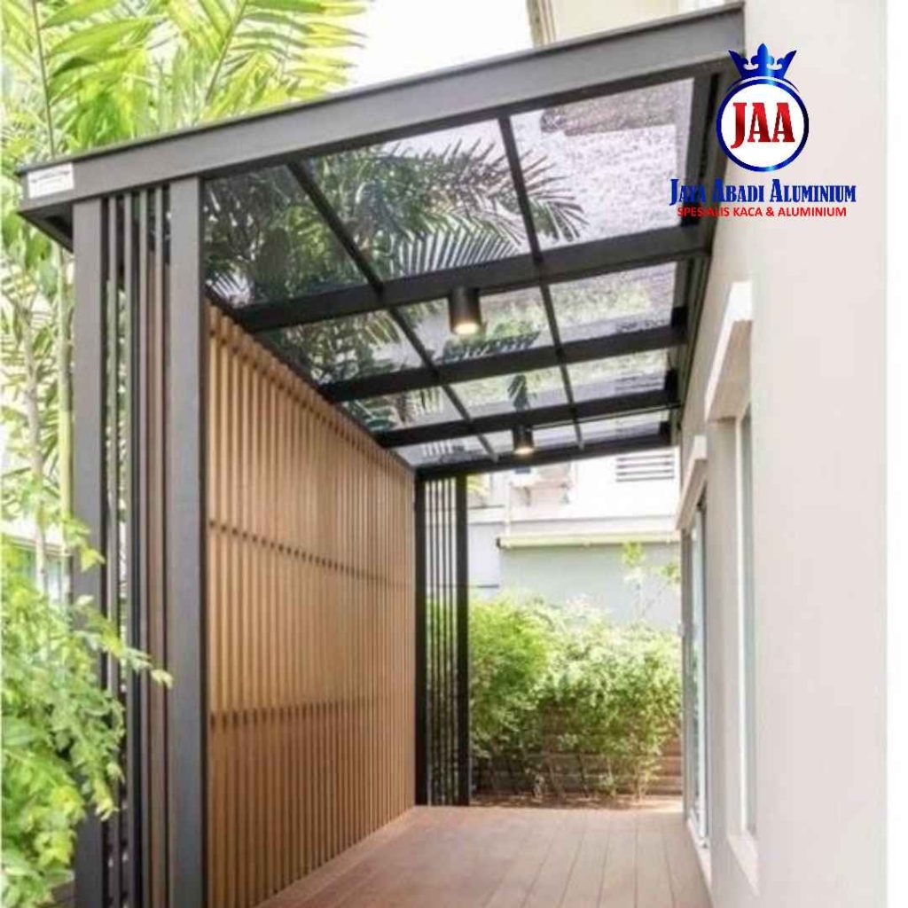 Jasa Tukang Kanopi Kaca Tempered Terdekat  Garansi Pengerjaan