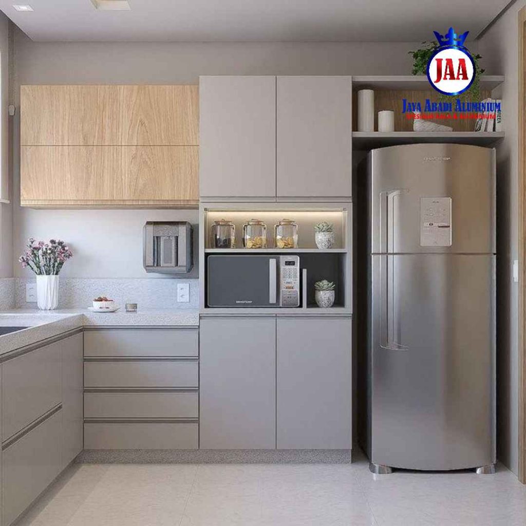 Kitchenset Aluminium di Harapan Indah Bekasi