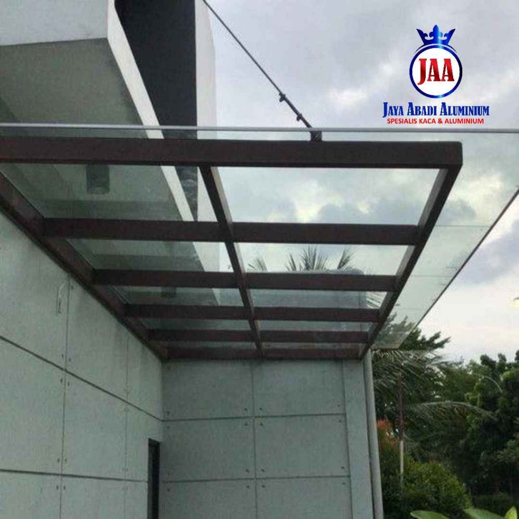 Daftar Harga Kanopi Kaca Tempered per Meter untuk Carport