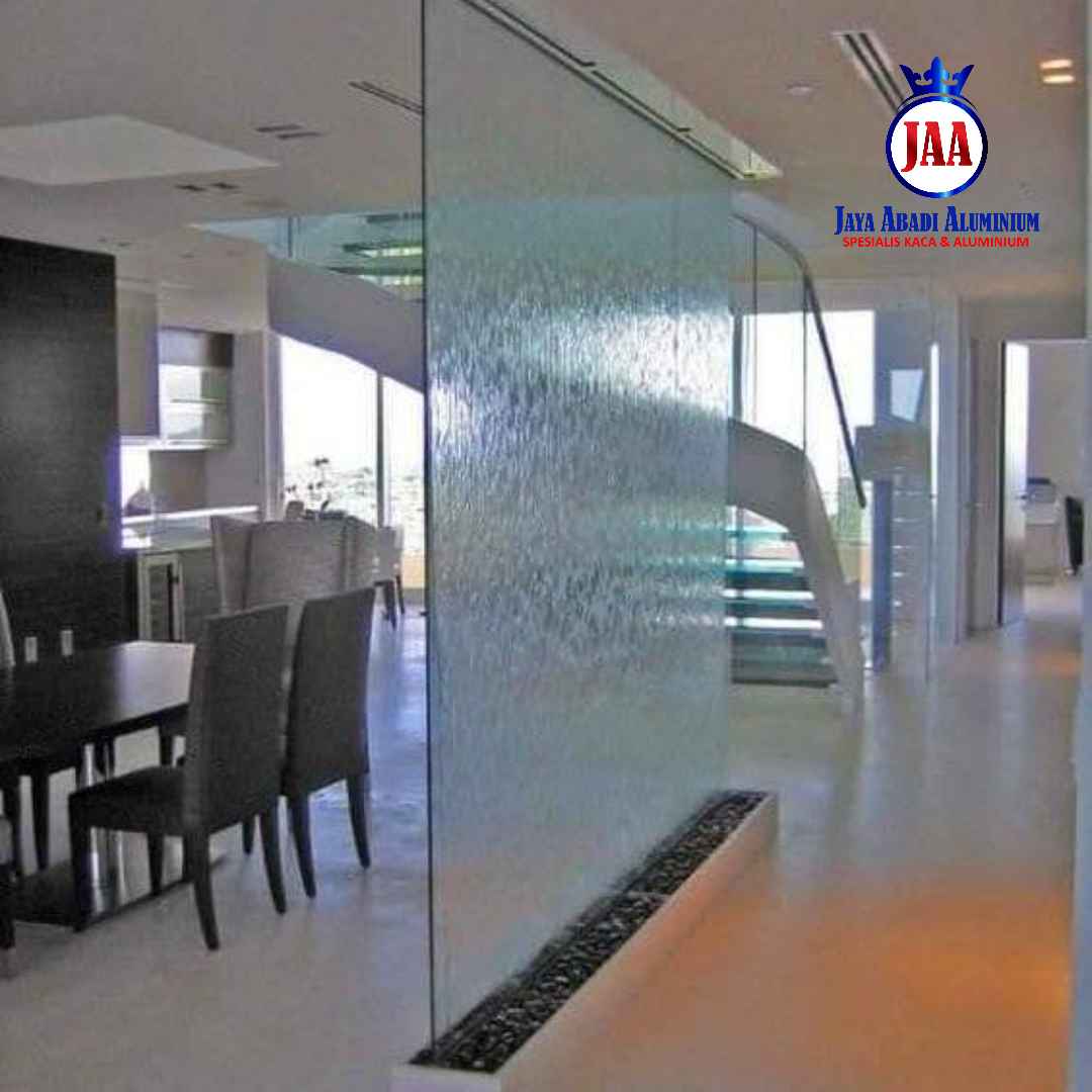 Spesialis Partisi Kaca Ruang Tamu Minimalis Modern