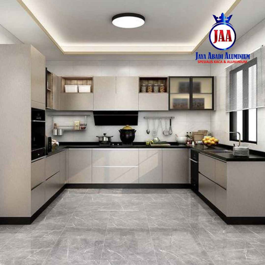 Jasa desain dan instalasi kitchen set aluminium di Bekasi timur