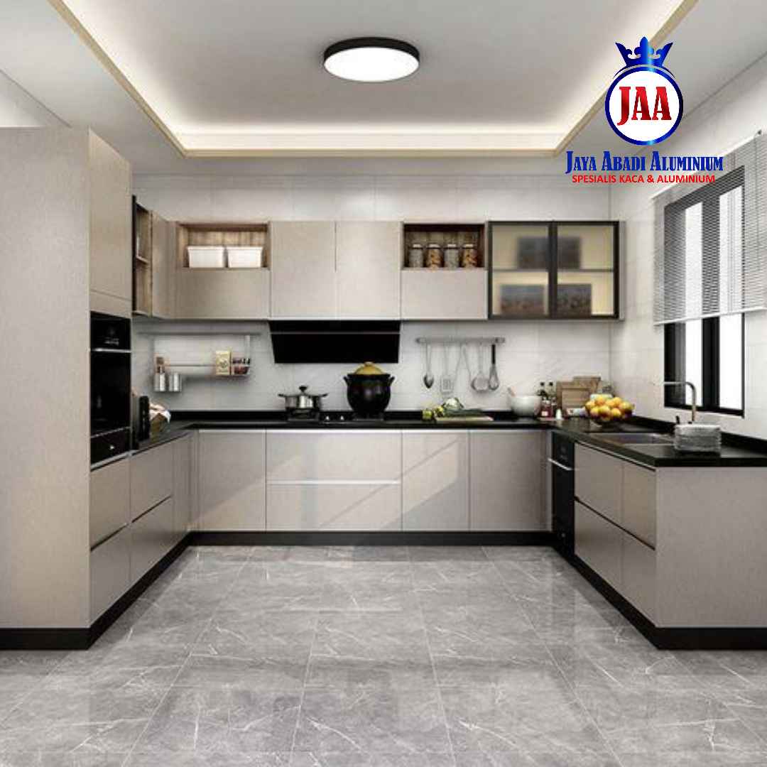 Jasa desain dan instalasi kitchen set aluminium di Bekasi timur