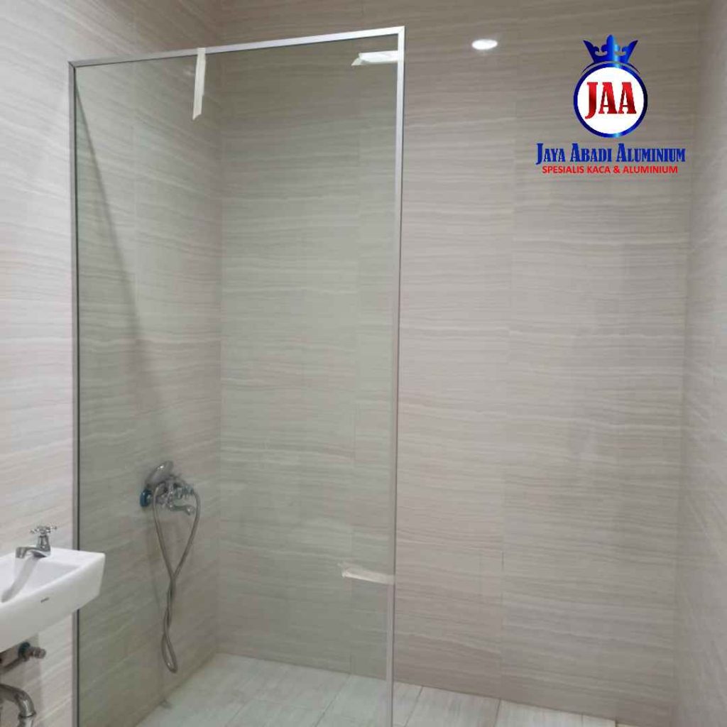 Jasa Spesialis Sekat Kaca Kamar Mandi Minimalis Anti Bocor