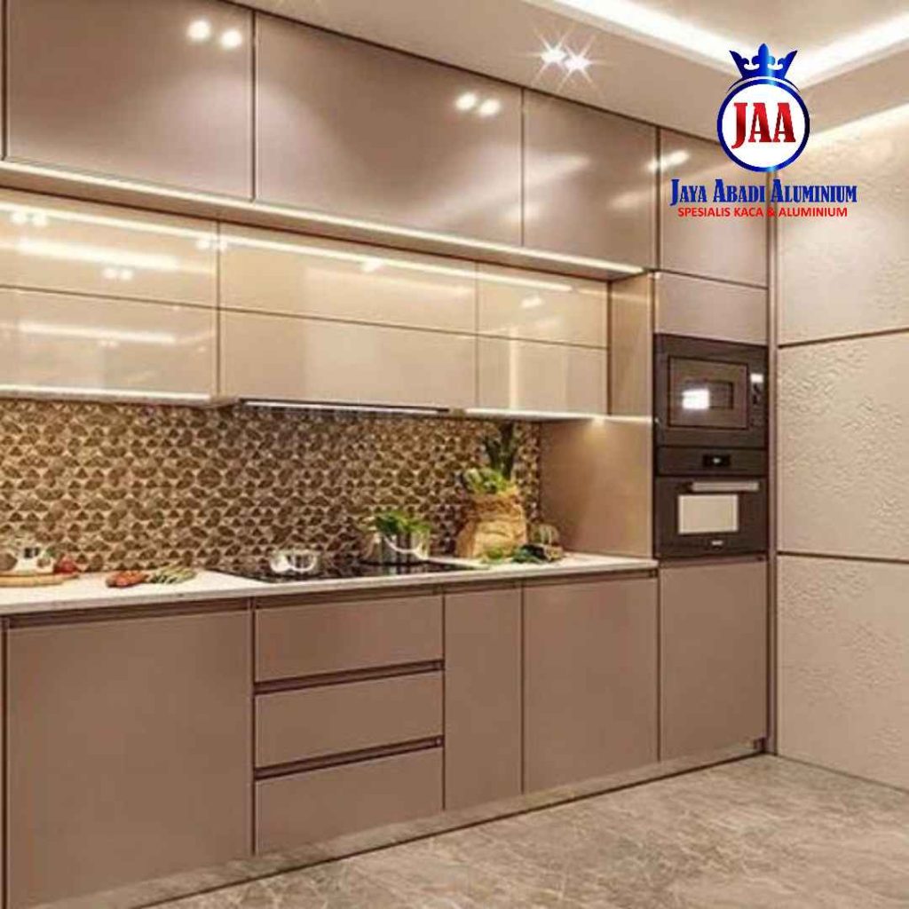 Jasa Pemasangan Kitchen Set Aluminium Minimalis di Bekasi Utara