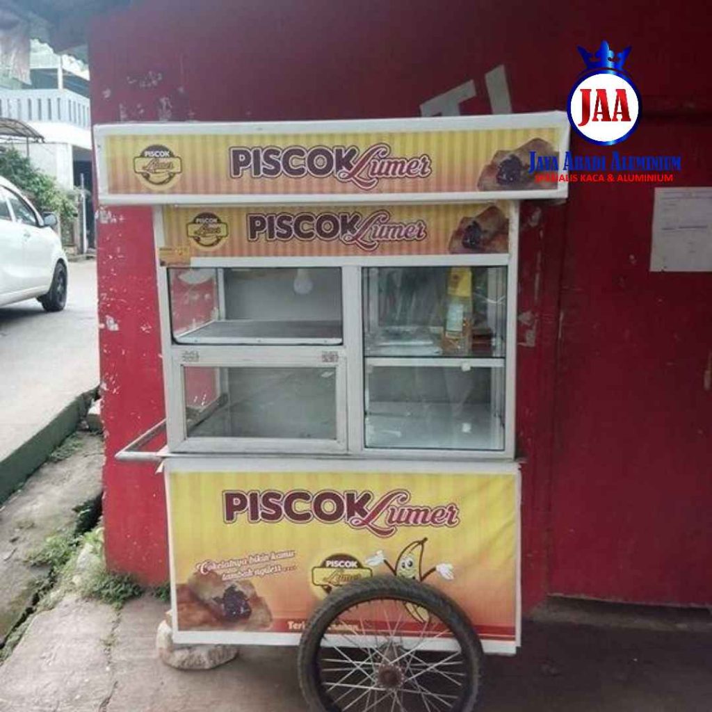 Jasa Spesialis Gerobak Aluminium Dorong Terbaik Bekasi