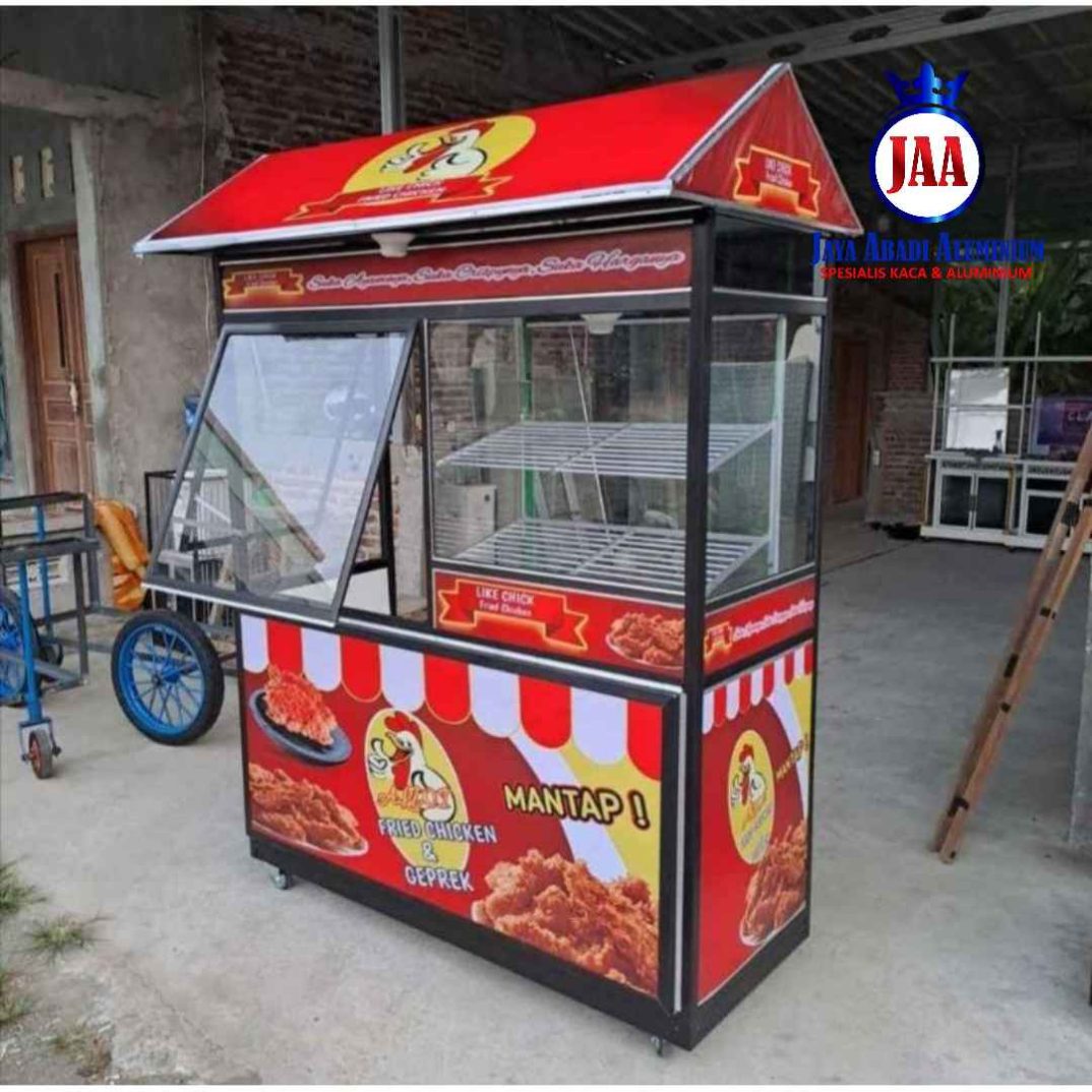 Daftar Harga Gerobak Aluminium di Bekasi untuk Jualan Makanan