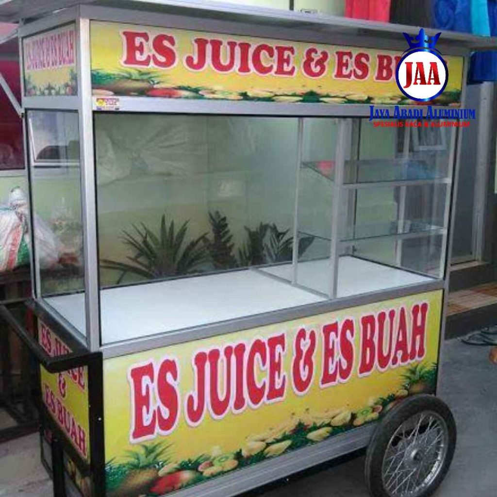 Jasa Spesialis Gerobak Aluminium Dorong Terbaik Bekasi