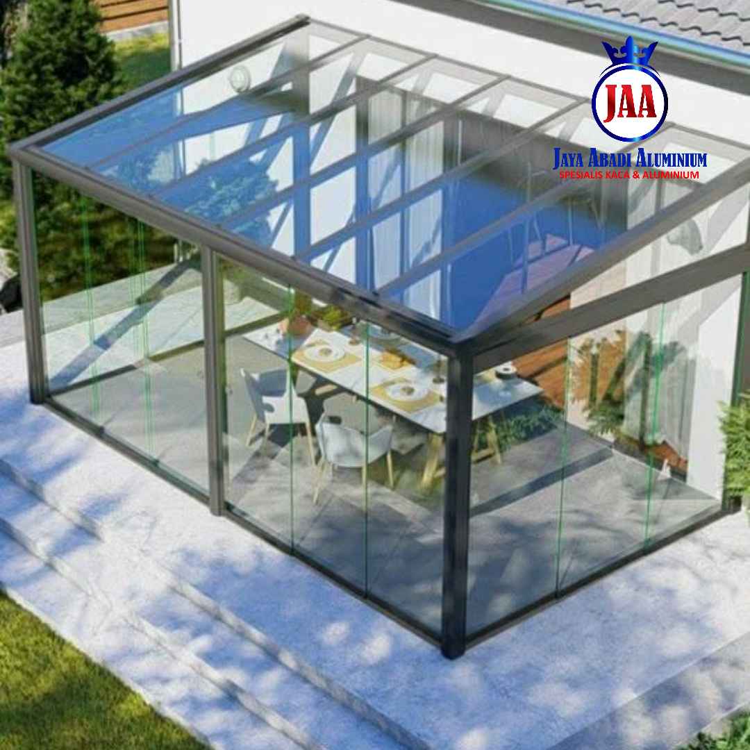 Daftar Harga Kanopi Kaca Tempered per Meter untuk Carport