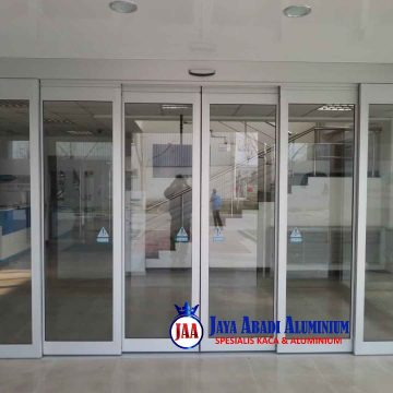 Toko pintu kaca telescopic anti pecah desain modern Bekasi