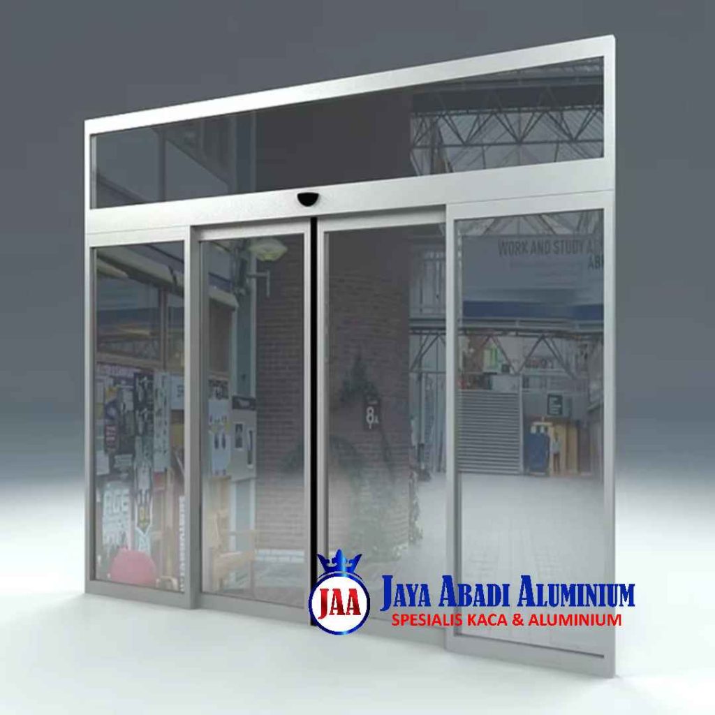 Toko pintu kaca telescopic anti pecah desain modern Bekasi