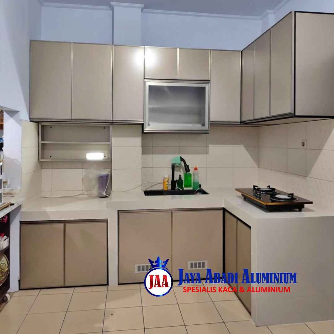Tukang Kitchen Set Aluminium Anti Rayap di Cakung Jakarta Timur
