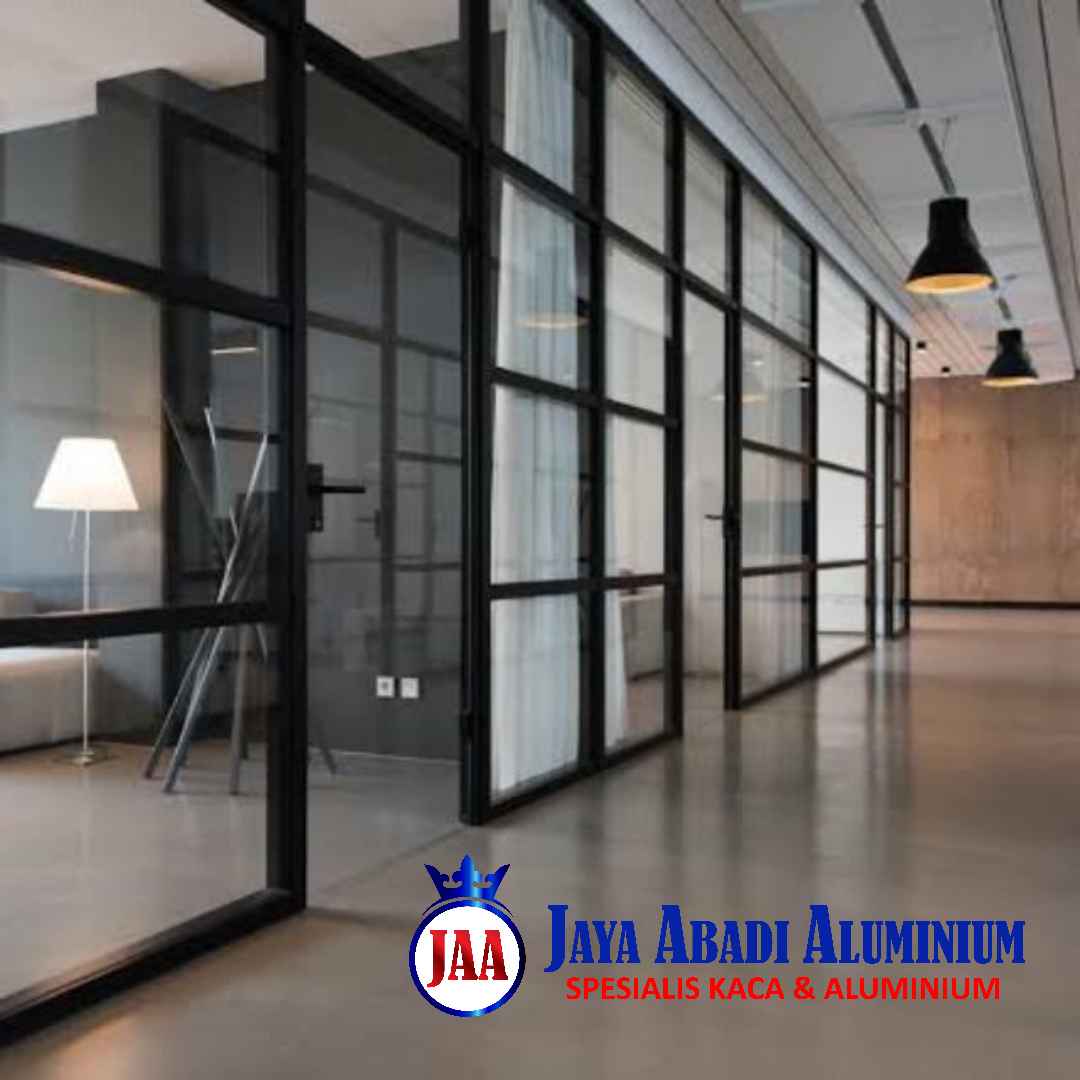 Model Partisi Aluminium Ruang Tamu Minimalis Modern