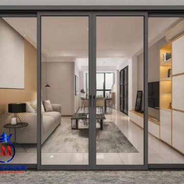 Kusen Pintu Aluminium Mewah YKK Gratis Pasang