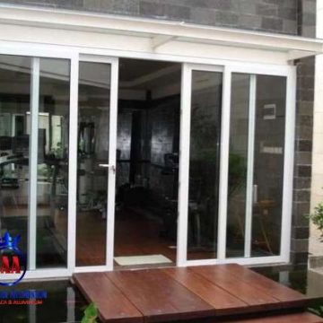 Kusen aluminium pintu geser garansi kebocoran Jakarta
